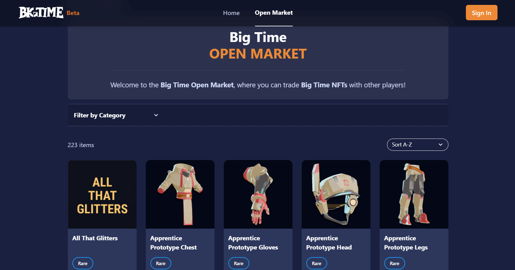Market - Big Time